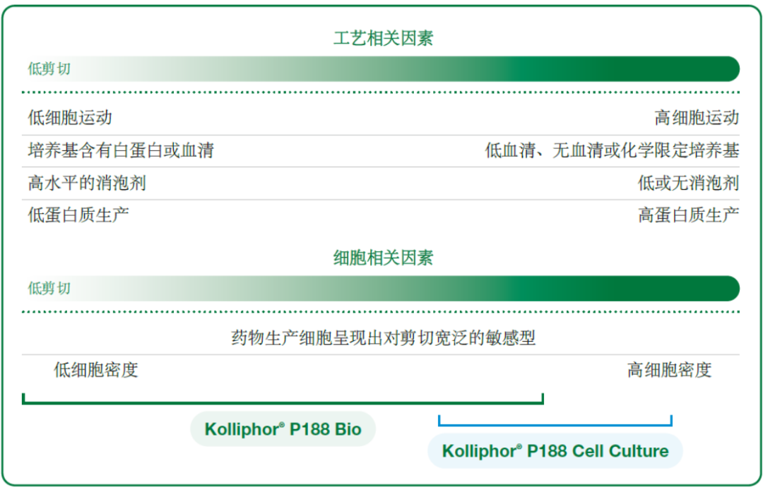 生物制药级泊洛沙姆：上游细胞培养应用